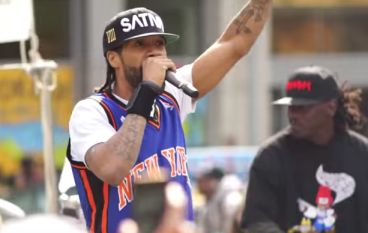 Redman live at Cannabis parade in Union Square, NYC