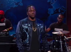 Pusha T performs “Sunshine” on ‘The Daily Show’